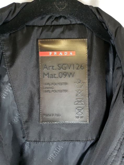 Prada Jacket Art. SGV126 Mat. 09W .